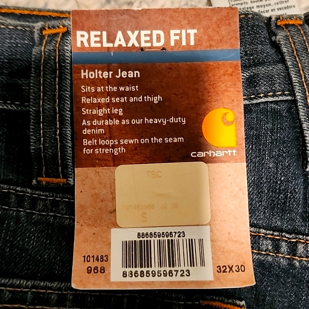 Carhartt RELAXED FIT Holter Jeans Mens 32×30